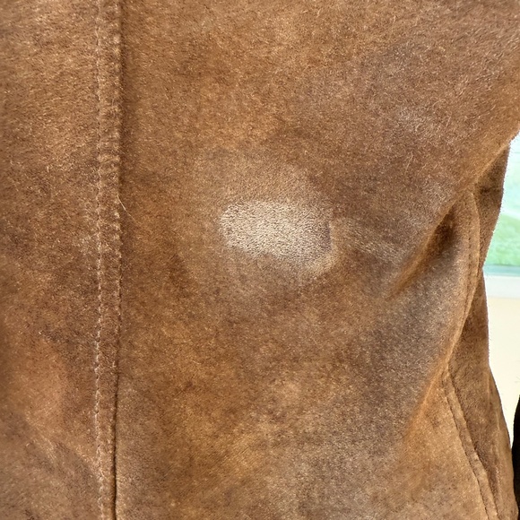 Vintage 90s Brown Suede Shirt Jackey - Picture 4 of 12